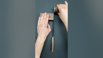 How to sharpen a ham knife with HORL Rolling Knife Sharpener?