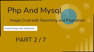 How to Insert Image Into Database using php and mysqli || PART - 2