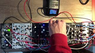 Microsound explorations with a modular synth #1 #granularsynthesis