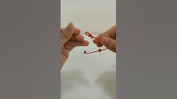 Vòng Tay Phong Thủy, Vòng Tay May Mắn Chỉ Đỏ, Vòng Tay Handmade DIY Chiếc Lá Kim Thụ Diệp #shorts