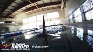 Tri Training Harder Swim Drill -- Broken Arrow