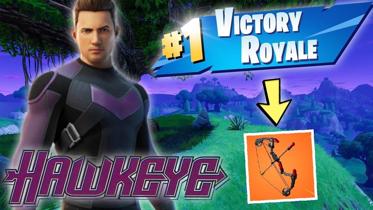 ATTEMPTING THE HAWKEYE CHALLENGE ON FORTNITE!