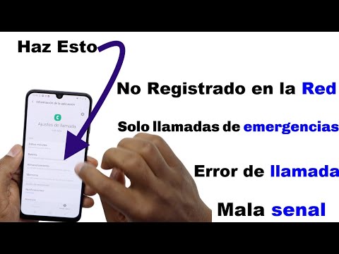 No registrado en la Red o no reconoce la Tarjeta Sim Samsung Galaxy