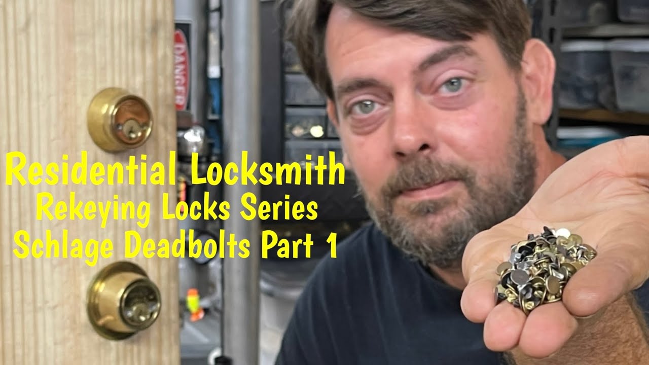 RLS 13 Schlage Deadbolts History & Screw Caps YouTube