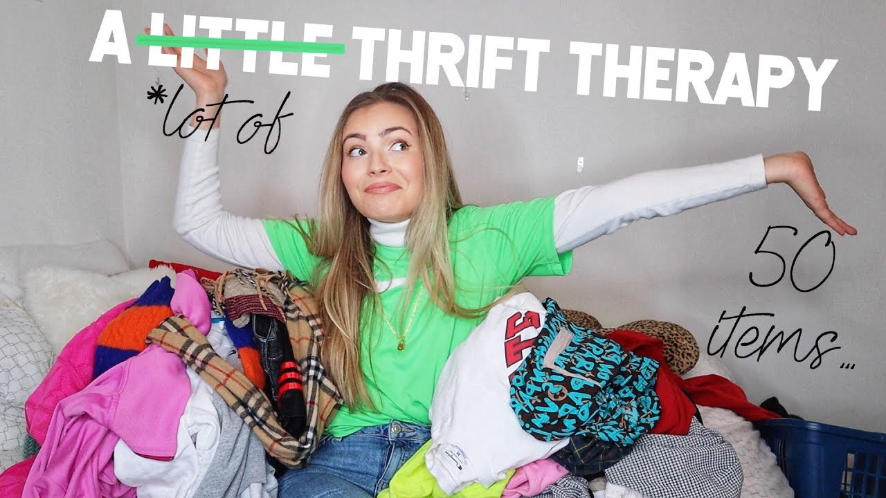 My first thrift haul of 2019 (it's a juicy one) 💦