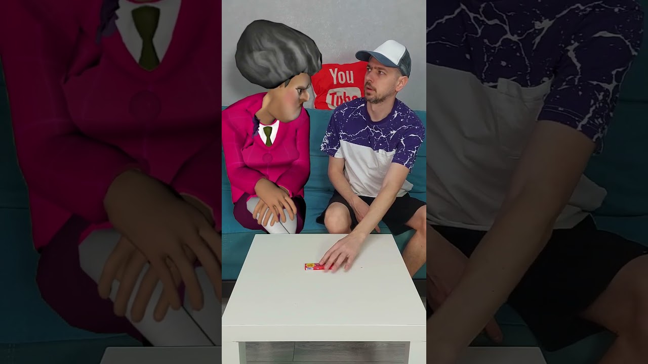 Teacher 3D vs creepy hand 😱🖐