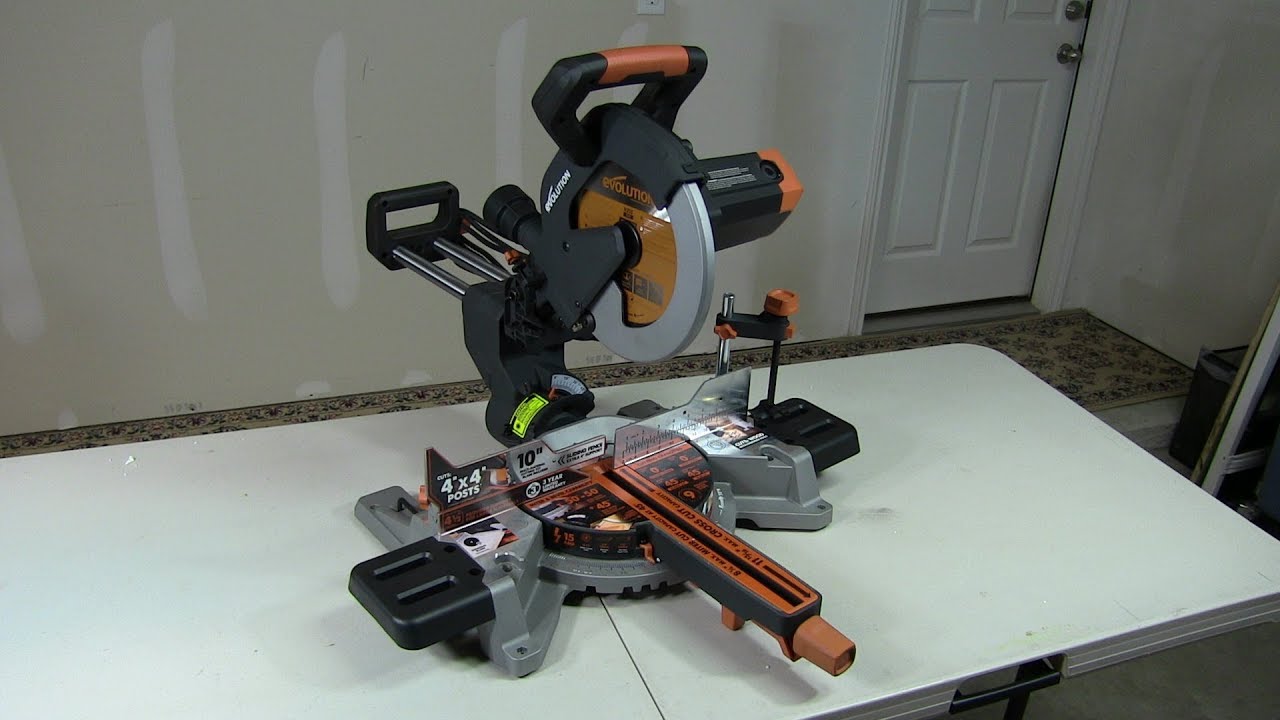 Evolution R225 Miter Saw Review - YouTube