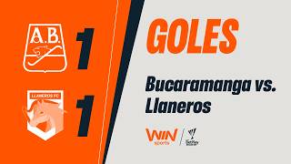 Bucaramanga vs. Llaneros (goals) | Liga BetPlay Dimayor 2026-2 | Matchday 2