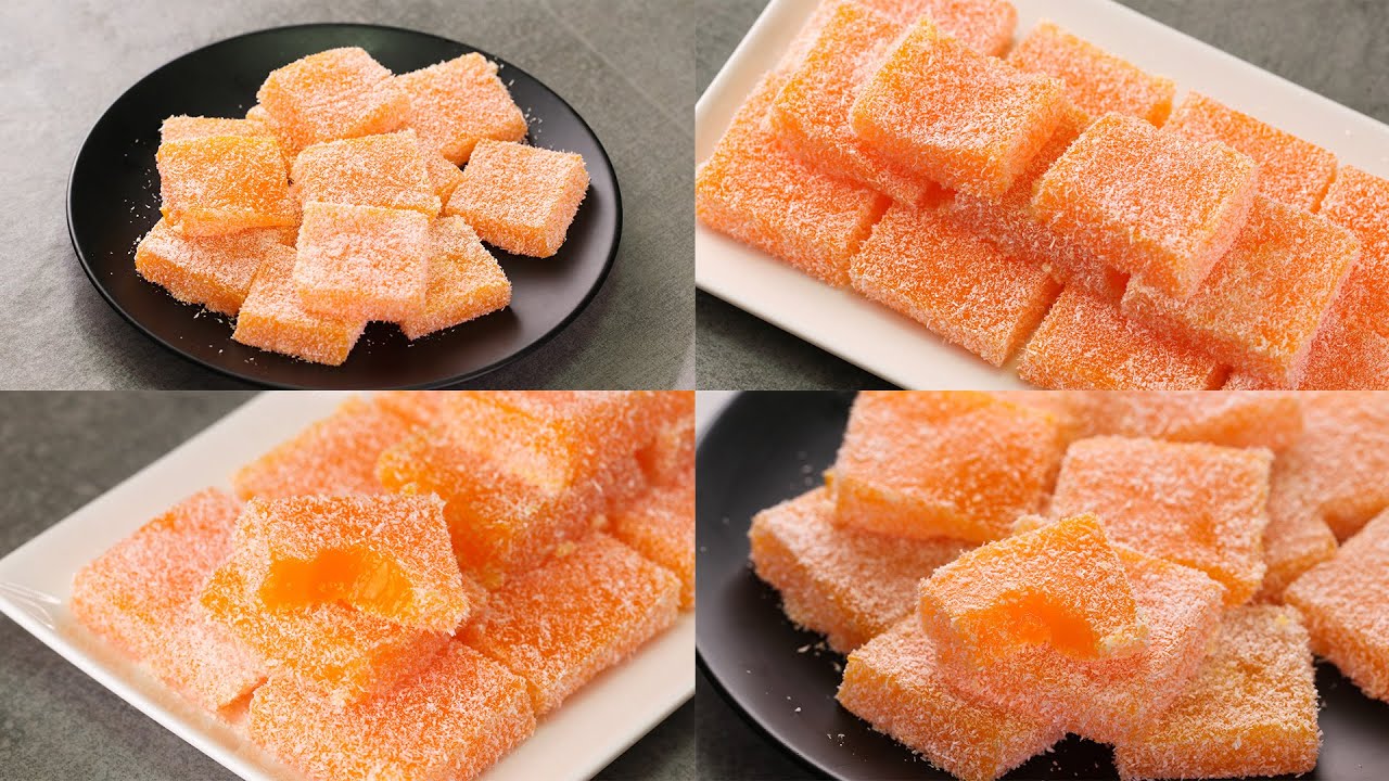 ORANGE JELLY DELIGHT ORANGE JELLY DESSERT NO BAKE ORANGE DESSERT