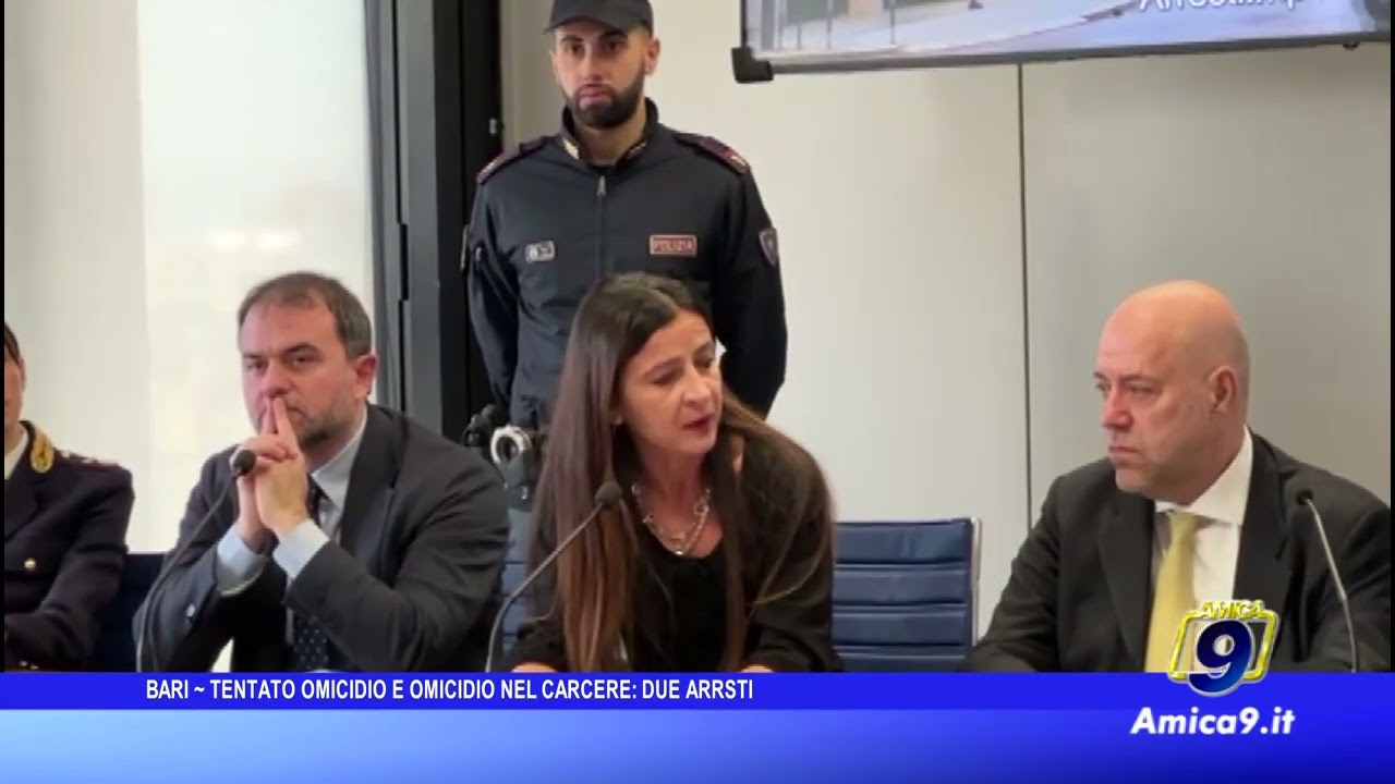 Bari ~ Tentato omicidio e omicidio in carcere, due arresti