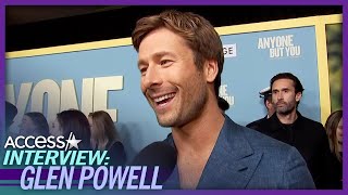 Glen Powell Teases Family's HILARIOUS 'Elf' Recreation