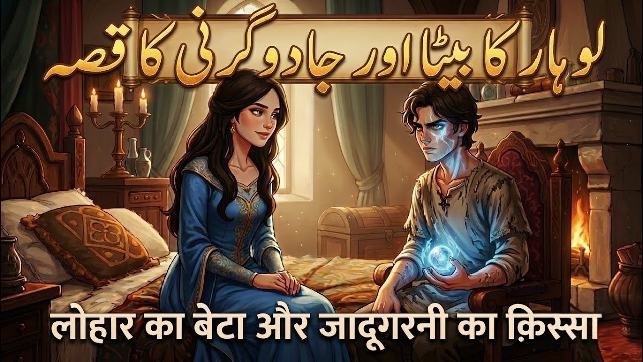 Lohar Ka Beta Aur Jadugarni Ki Kahani | लोहार का बेटा और जादूगरनी की कहानी ✨ | Urdu Moral Story