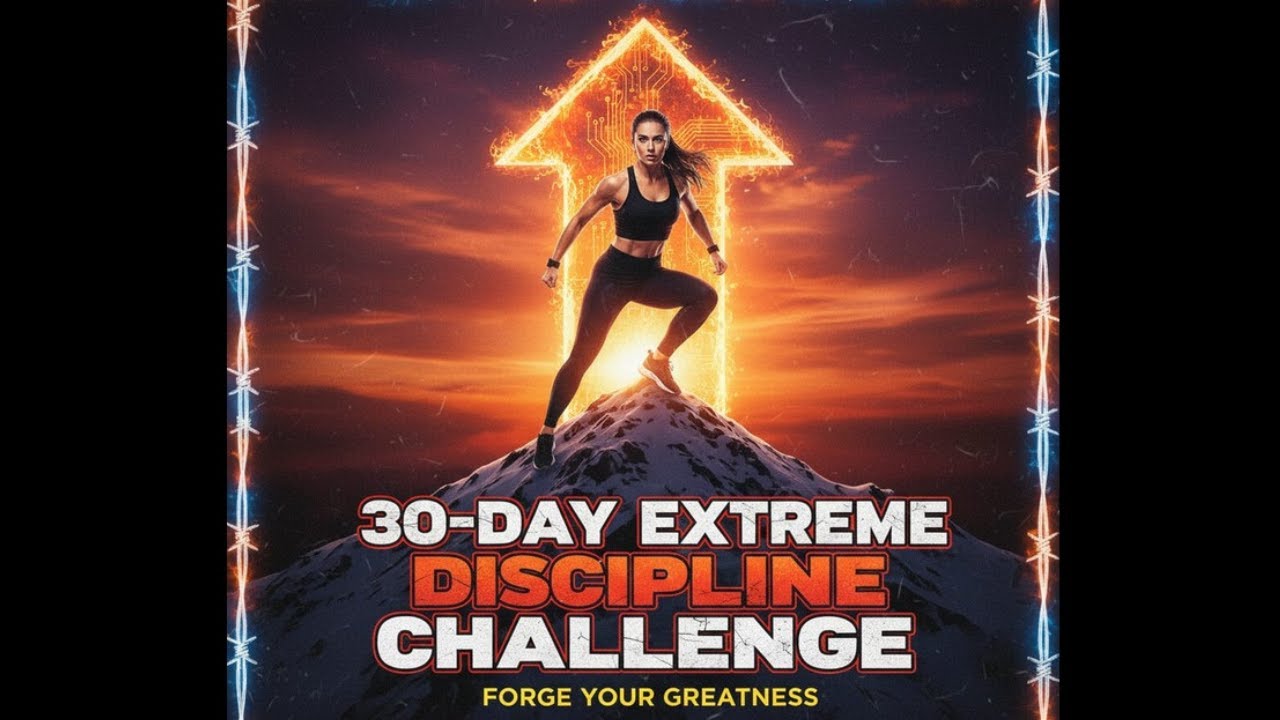 Change Your Life in 30 Days! 💥 The Ultimate Discipline Challenge for ...
