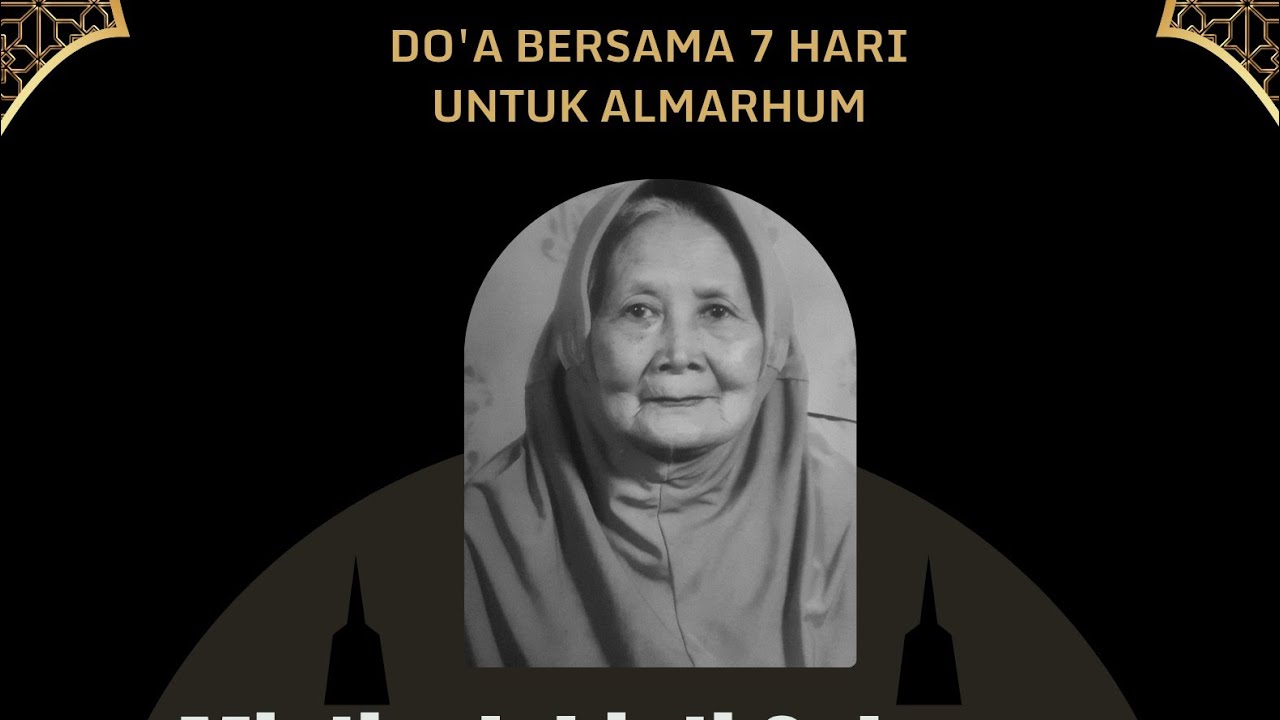 Doa bersama 7 hari alm. Mistiyah binti soleman ibunda Siwo Kepuhrubuh, Singo Mudo Kepuhrubuh