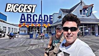 WILDWOOD’s BIGGEST Arcade on The Boardwalk