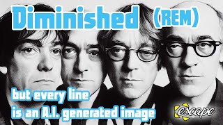 Diminished (REM) - But every line is an A.I. generated image