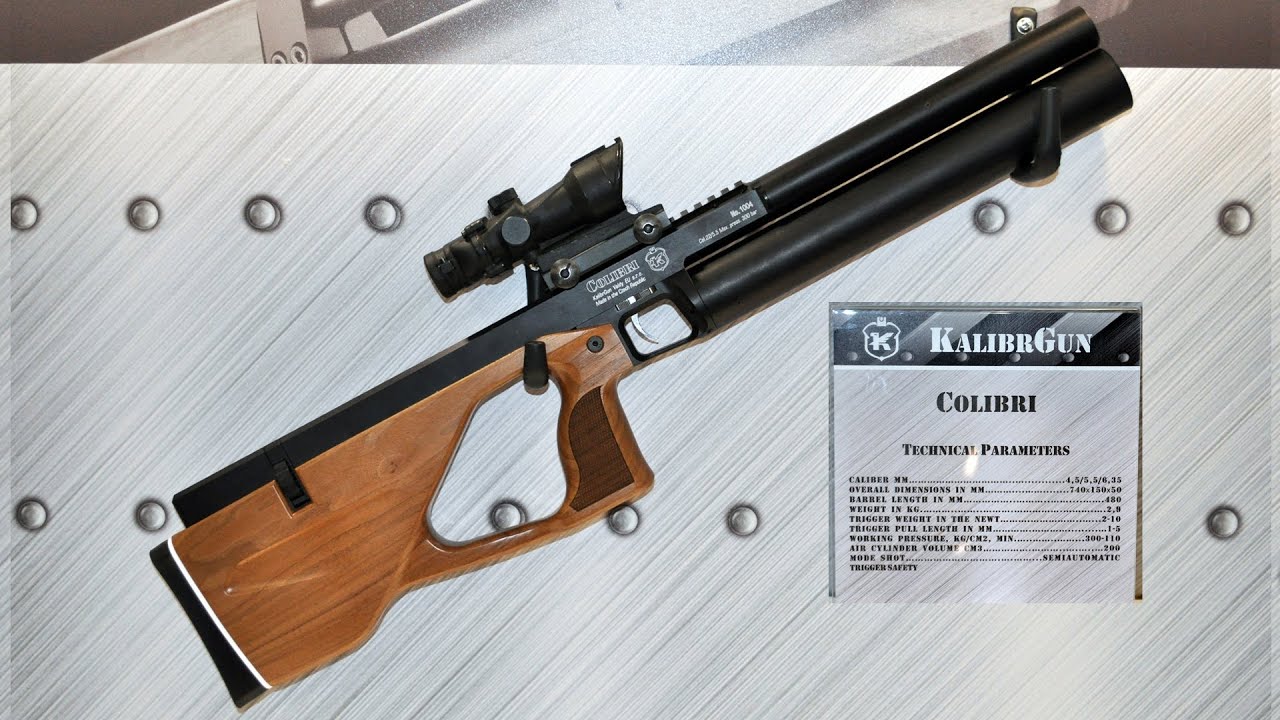 Cricket+Airguns Kalibrgun Airguns - New Colibri and Cricket Rifle - 2014 SHOT Show ...