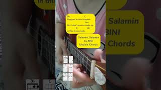 Salamin, Salamin by BINI - Ukulele Chords