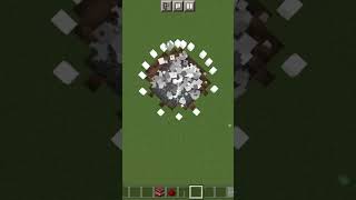 How to make a heart with TNT in Minecraft #minecraft #shorts