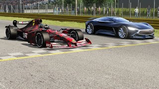 Formula Super Rapide vs Infiniti Vision GT at Monza Full Course screenshot 2
