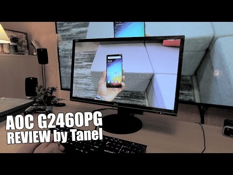 The AOC G2460PG Review by Tanel - GSYNC, 144Hz, 1ms, 3D