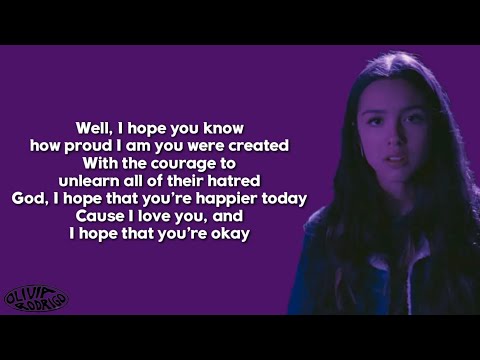 Olivia Rodrigo - hope ur ok (Lyrics)