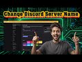 How To Change Discord Server Name | Quick &amp; Easy Tutorial (2026)