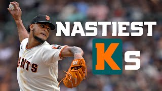 The NASTIEST Strikeout from Every Giants Pitcher in 2023