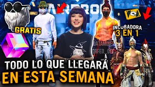 🔥NUEVO AIRDROP SEMANAL de FREE FIRE CONJUNTO SELLO FLAMIGERO PREMIOS GRATIS MAS 😱 Agenda Semanal ff