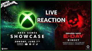 Xbox Showcase and Gears of War Event | ChazmaN's LIVE REACTION!