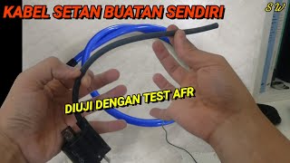 Motor jadi enteng, irit dan bertenaga setelah pasang jaring tembaga kabel antena-teknik ground strap