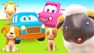 Learn animals for kids! Learn farm animals’ names & baby cartoons.