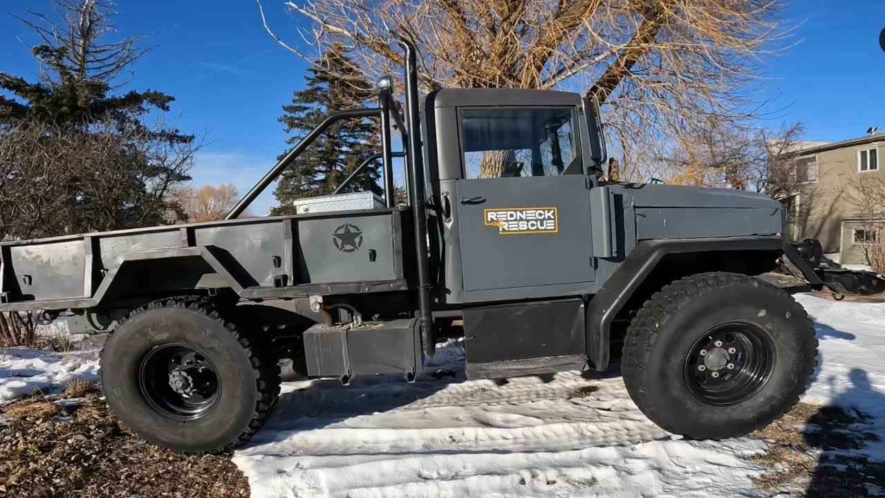 Buying And Building The Military Truck! M35A2 #offroadrecovery #m35a2 # ...