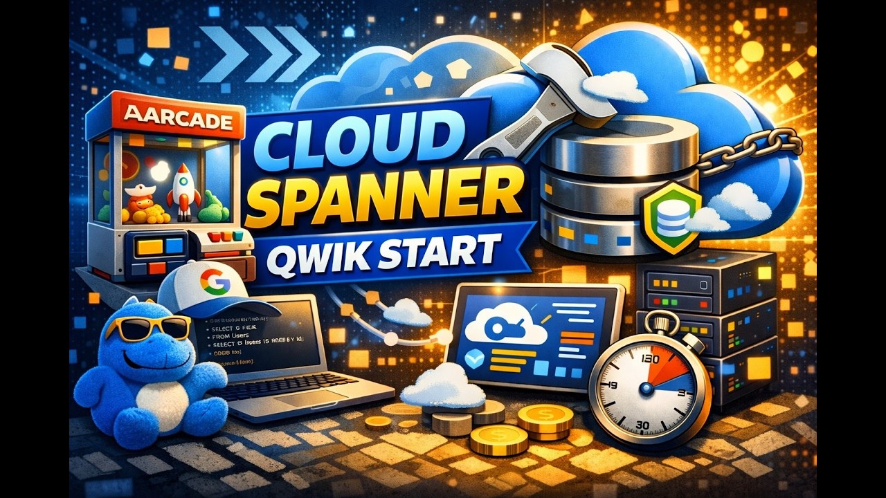 Cloud Spanner Qwik Start | Google Arcade Lab - YouTube