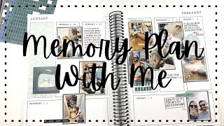 Memory Plan with Me | Memory Spread | Lights Planner Action