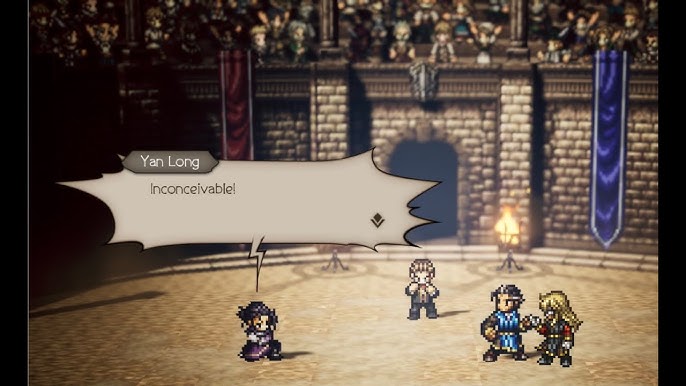 Octopath Traveler: CotC - Atlasdam NPC lv100 