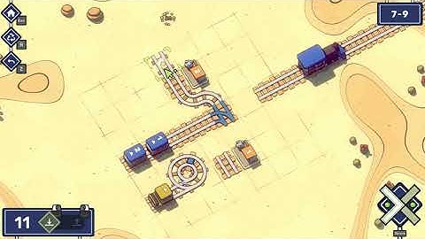 Railbound 7-9 Walkthrough