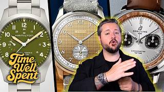 New Watches from Breitling X Aston Martin, Hamilton, Christopher Ward, Moser, and a whole lot more!