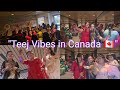Teej Festival Fun in Newfoundland | Traditional Look &amp; Dance 💃✨#Celebration #canada #dance #vibes