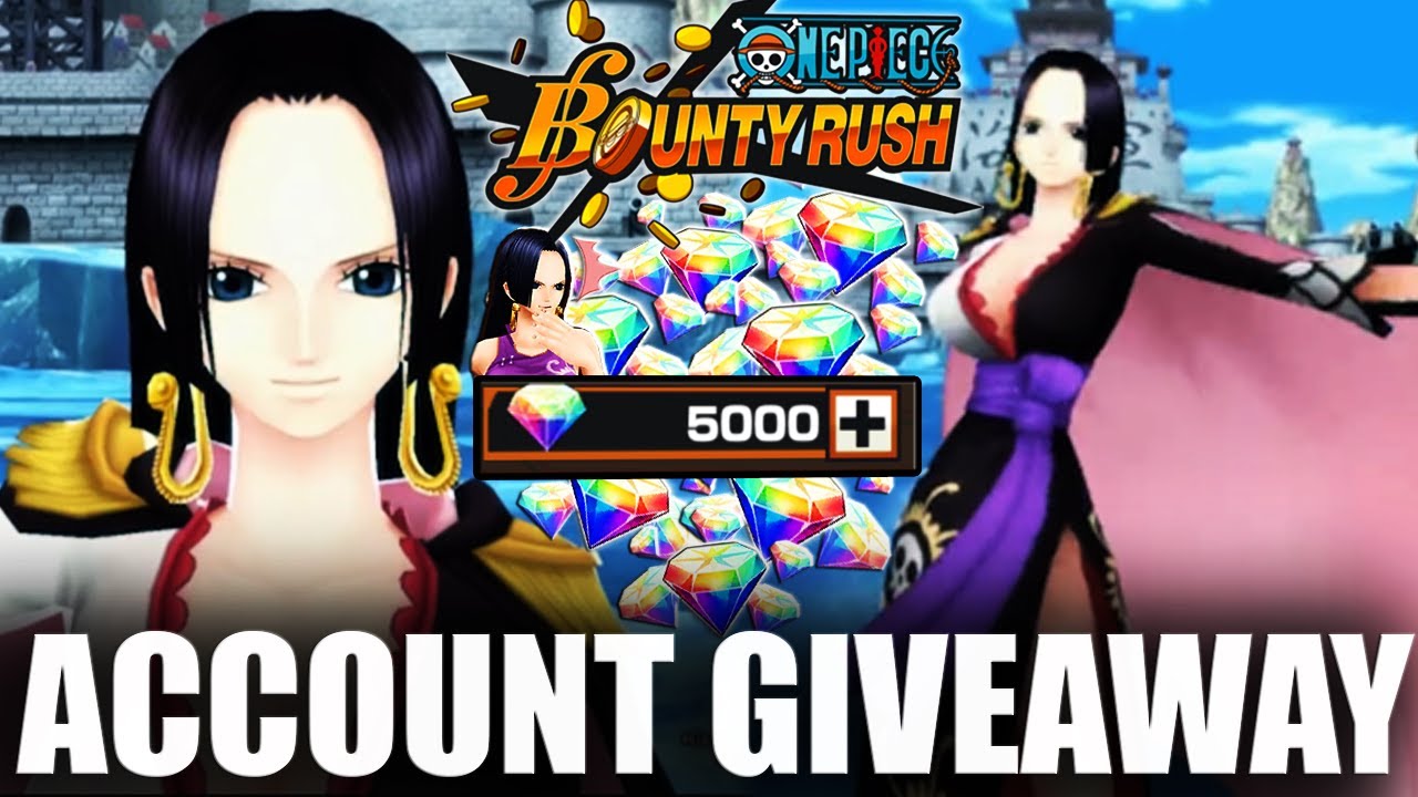 STAMPEDE BOA HANCOCK IS HERE!! 5000 RDS LIVE SUMMONS & ACCOUNT GIVEAWAY | ONE PIECE BOUNTY RUSH|OPBR