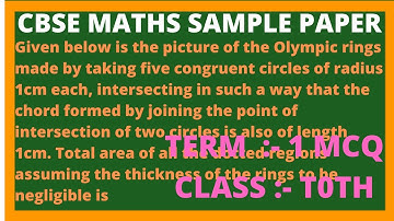 2021-2022 Exclusive | CBSE Class 10th Sample paper solved | Class 10 Maths | Sample paper 2021-2022|