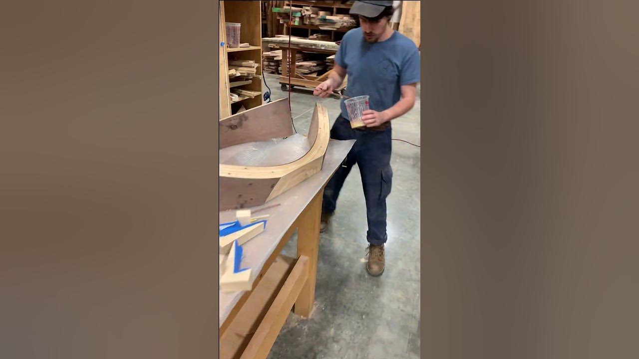 Bent Lamination Table Build YouTube