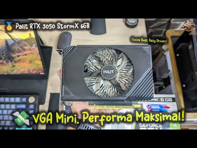 🔥 Palit RTX 3050 StormX 6GB: Mini VGA, Maximum Performance! - YouTube