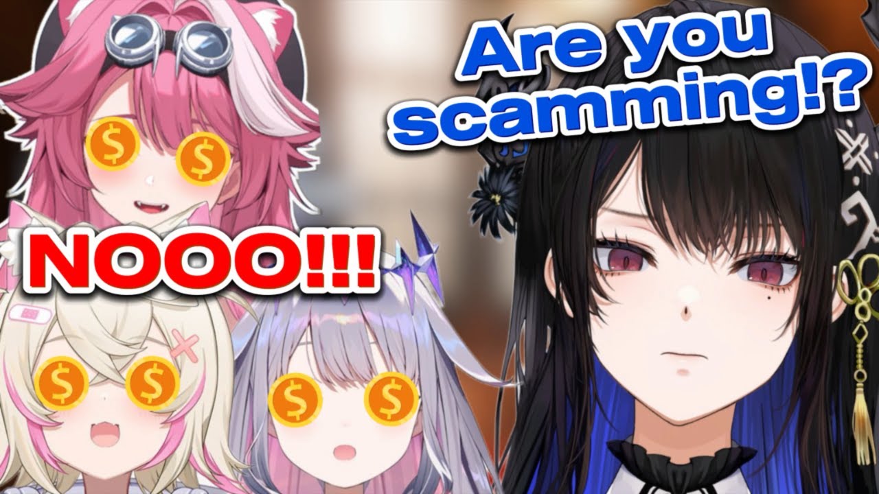 Nerissa accidentally hears the jewellers' suspicious business plans [Hololive/ENReco] [EngSub]