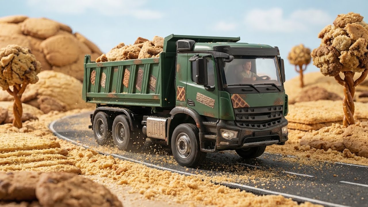 A Journey Through the Biscuit World | Ultra-Realistic Diorama Truck Story