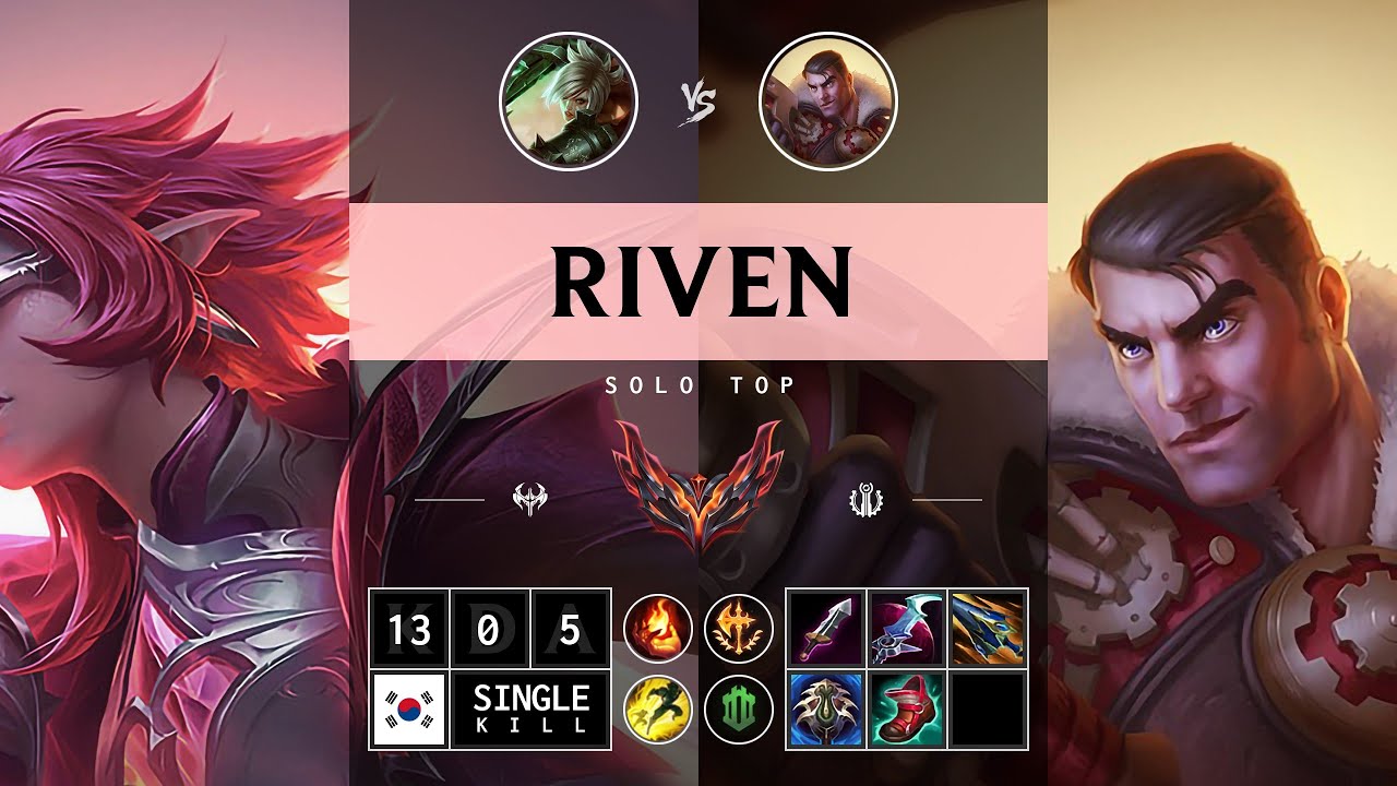 Kda Riven Riven Top vs Jayce: Perfect KDA, Legendary - KR Grandmaster Patch 14.15 ...