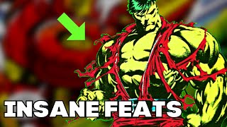 10 Most Powerful Feats Of Professor Hulk