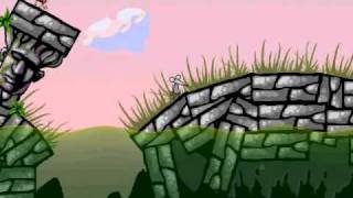 CheesePirate platform game, test 1