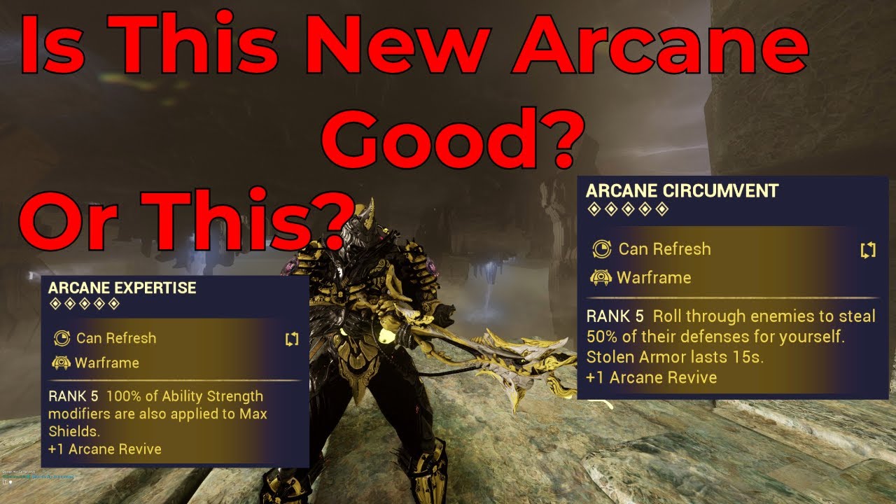 New Arcanes on Rhino. Are They Even Good? (Warframe)