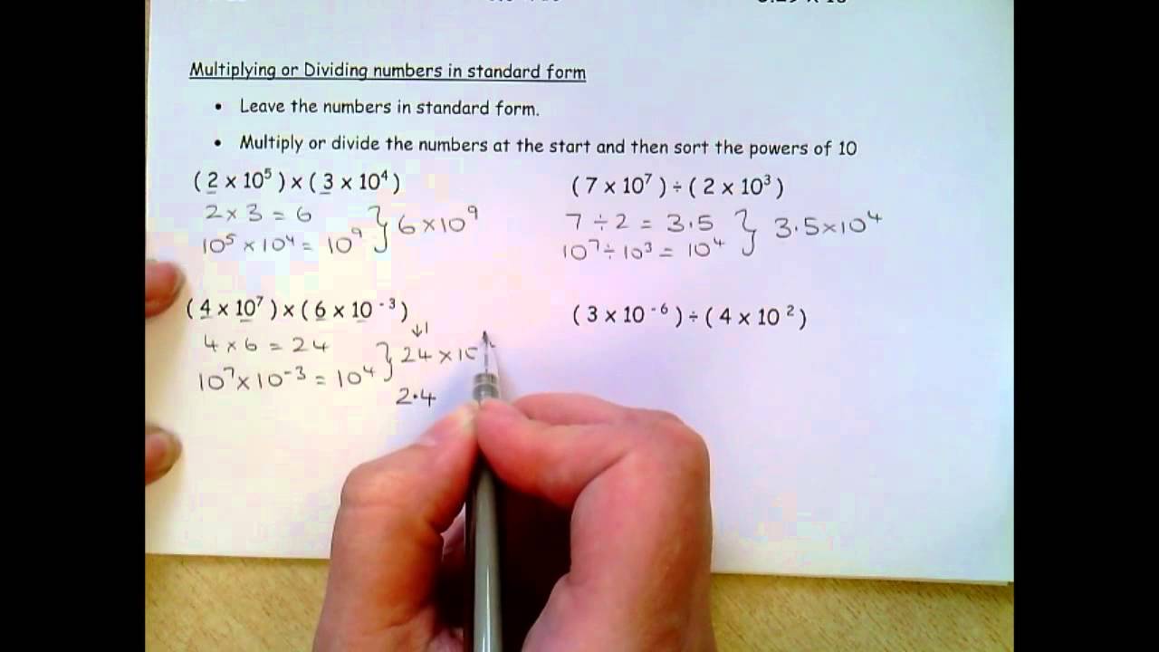 (H) Standard form Miss Robinson Math Portadown
